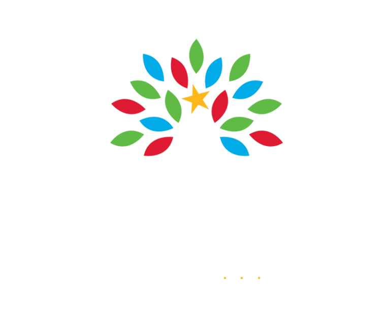 white and color Gardendale logo