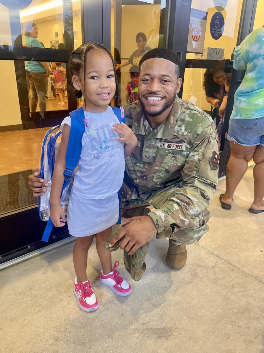 Military Family at Pre-K 4 SA