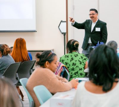 Educator leads early learning shared services workshop